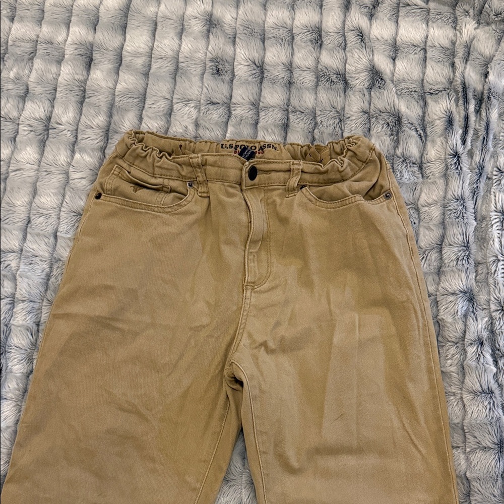 U.S. Polo Assn. Kids Tan Casual Bottoms